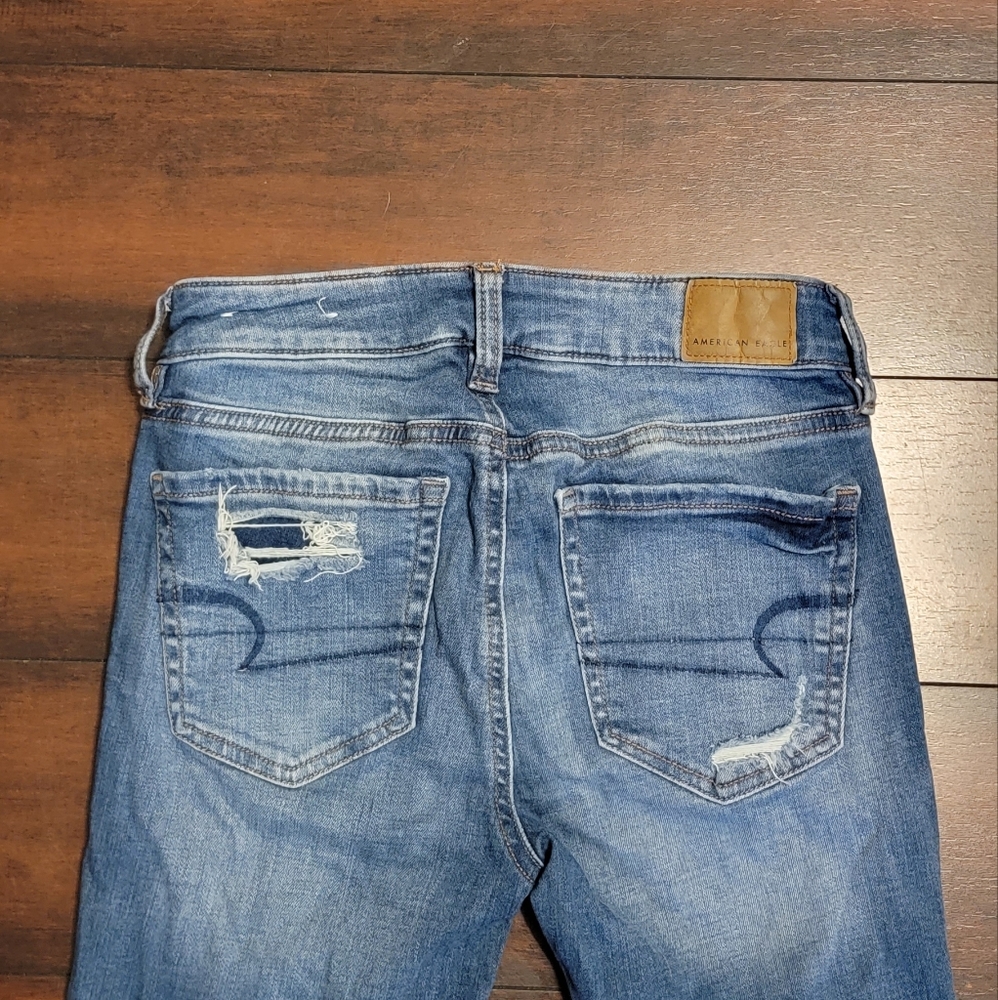 American Eagle High Rise Super Stretch Jegging Jeans - Picture 3 of 4